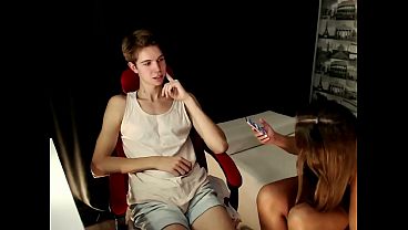 First date with kissing on webcam, heel fetish